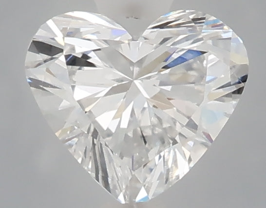 1.00 carat heart lab grown diamond D color VVS2 clarity