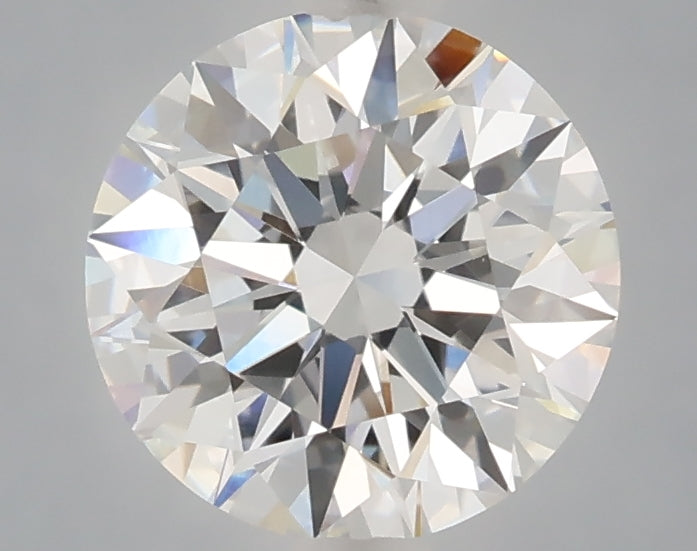 2.01 carat round lab grown diamond E color VVS2 clarity