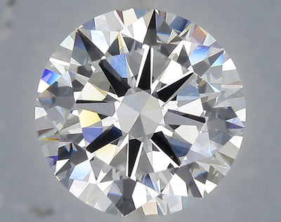 6.01 carat round lab grown diamond E color VVS2 clarity