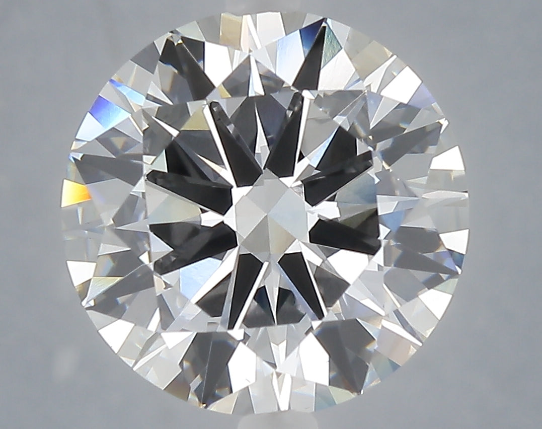 6.00 carat round lab grown diamond E color VS1 clarity