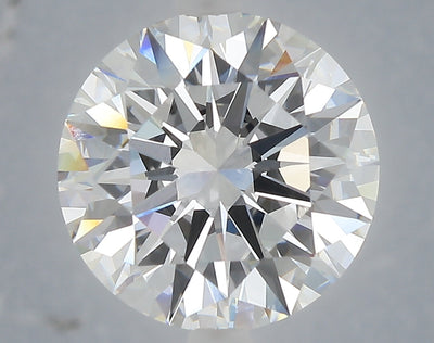 6.06 carat round lab grown diamond F color VVS2 clarity