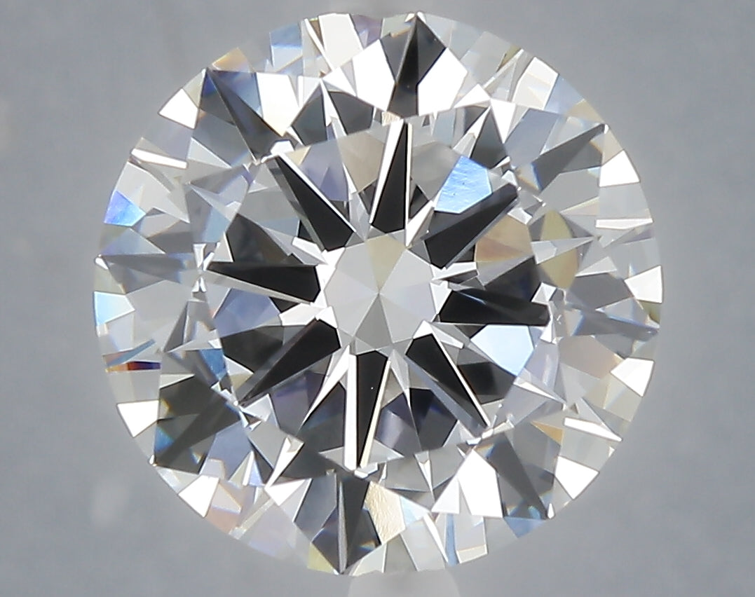 6.01 carat round lab grown diamond E color VS1 clarity