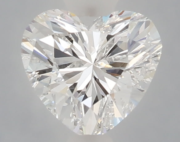 1.03 carat heart lab grown diamond E color VVS2 clarity