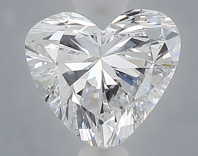 1.05 carat heart lab grown diamond D color VVS2 clarity