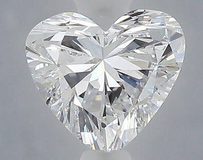 1.05 carat heart lab grown diamond D color VVS2 clarity