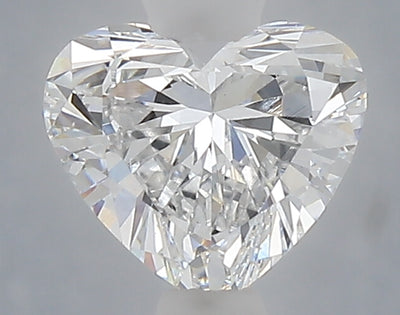 1.03 carat heart lab grown diamond E color VS1 clarity