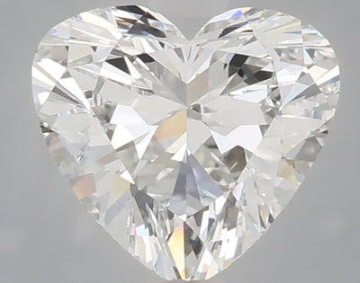 1.59 carat heart lab grown diamond E color VVS2 clarity