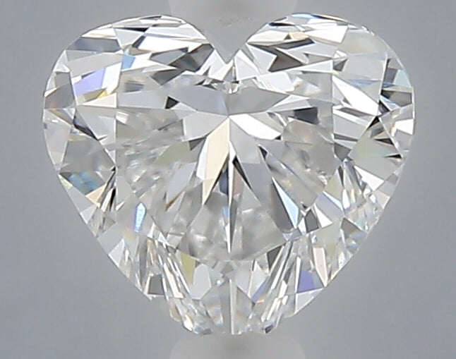 1.03 carat heart lab grown diamond E color VVS2 clarity