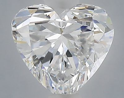 1.02 carat heart lab grown diamond E color VVS2 clarity