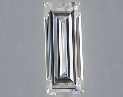 1.03 carat baguette lab grown diamond E color VVS2 clarity
