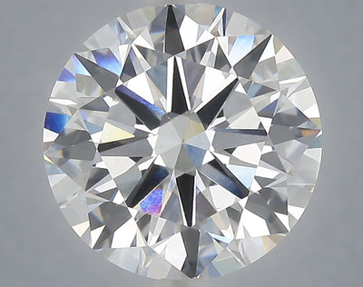 6.04 carat round lab grown diamond E color VS1 clarity