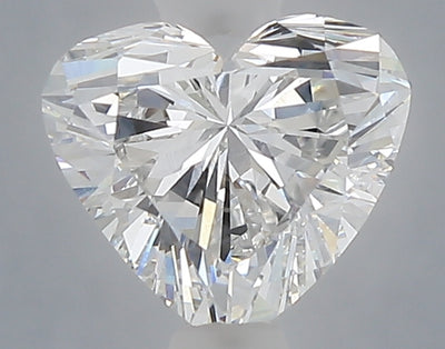 1.07 carat heart lab grown diamond E color VVS2 clarity