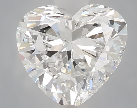 1.06 carat heart lab grown diamond E color VVS2 clarity