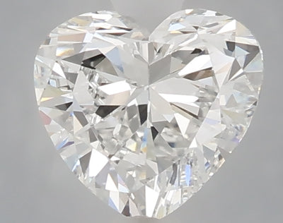 1.06 carat heart lab grown diamond E color VVS2 clarity