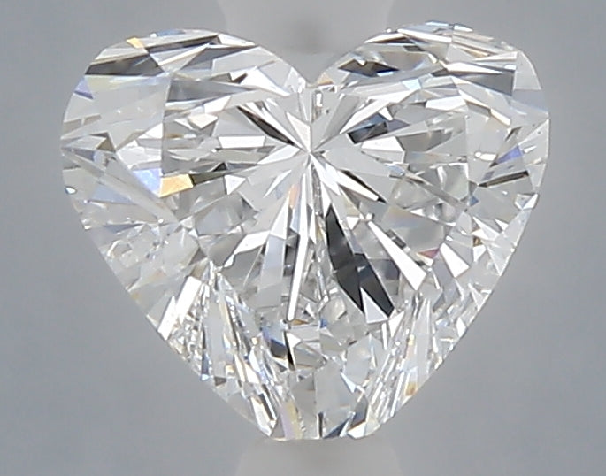 1.06 carat heart lab grown diamond D color VVS2 clarity