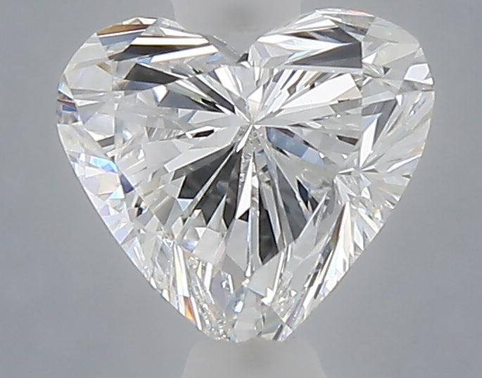 1.05 carat heart lab grown diamond E color VVS2 clarity