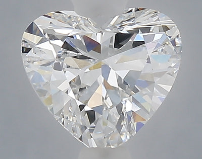 1.09 carat heart lab grown diamond E color VVS2 clarity