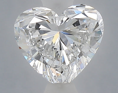 1.03 carat heart lab grown diamond D color VS1 clarity