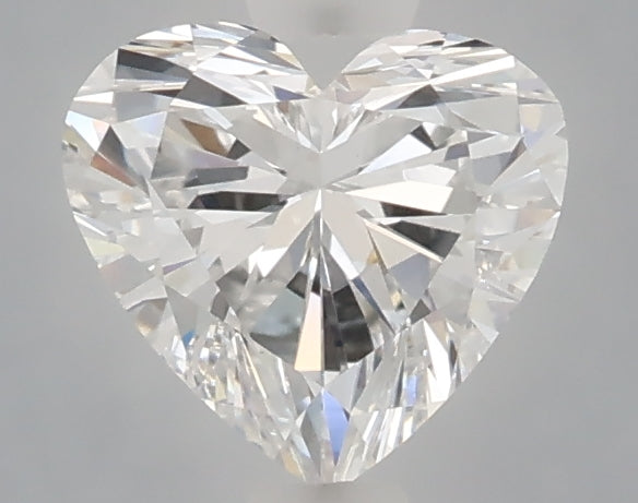 1.05 carat heart lab grown diamond E color VVS2 clarity