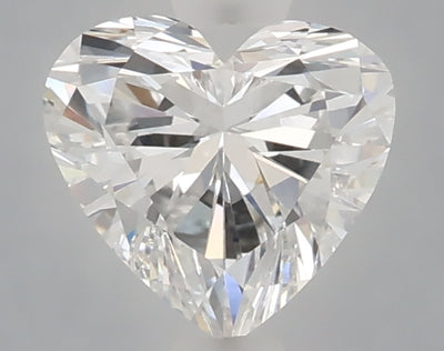 1.05 carat heart lab grown diamond E color VVS2 clarity