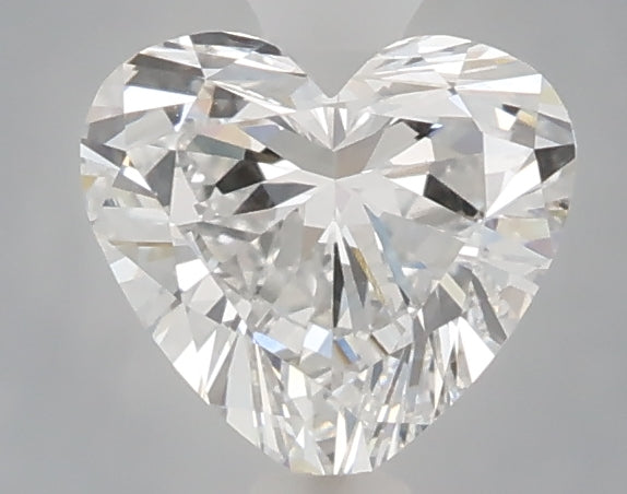 1.03 carat heart lab grown diamond E color VVS2 clarity