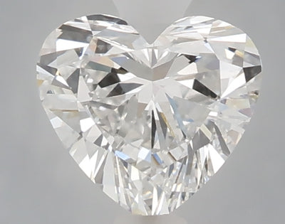 1.03 carat heart lab grown diamond E color VVS2 clarity