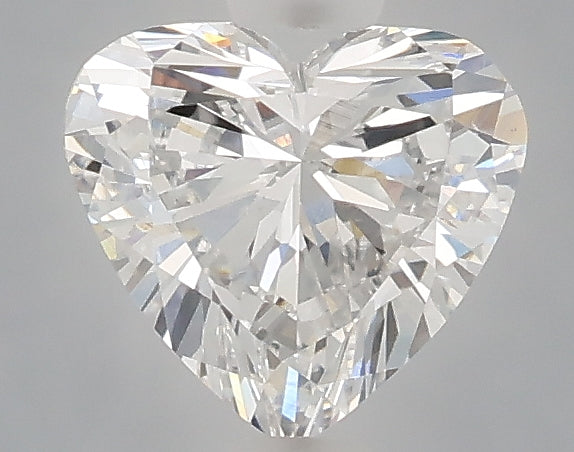 1.00 carat heart lab grown diamond D color VS1 clarity