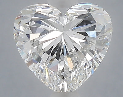 1.59 carat heart lab grown diamond E color VVS2 clarity