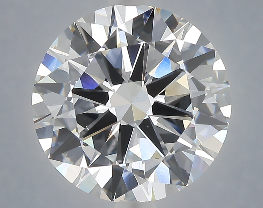 6.00 carat round lab grown diamond E color VS1 clarity