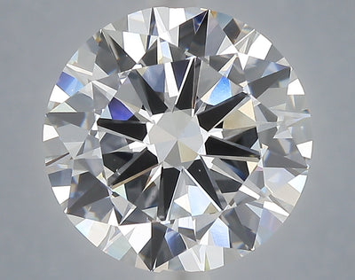 6.00 carat round lab grown diamond E color VS1 clarity