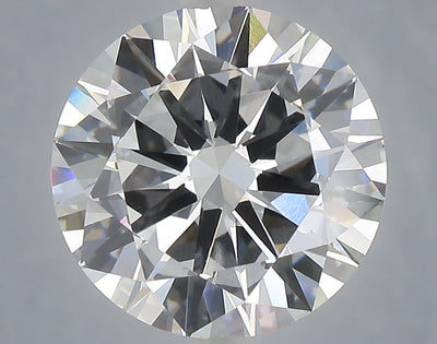 6.01 carat round lab grown diamond E color VVS2 clarity