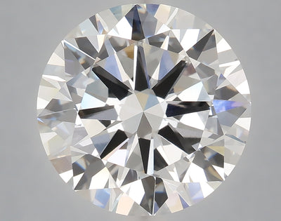 6.00 carat round lab grown diamond E color VS1 clarity
