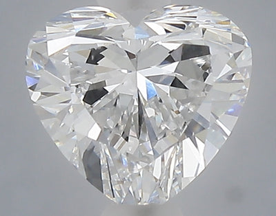 1.02 carat heart lab grown diamond E color VVS2 clarity