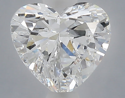 1.05 carat heart lab grown diamond D color VVS2 clarity