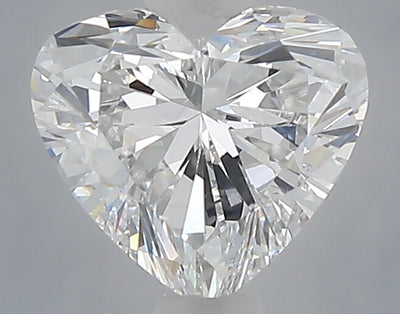 1.01 carat heart lab grown diamond D color VVS2 clarity