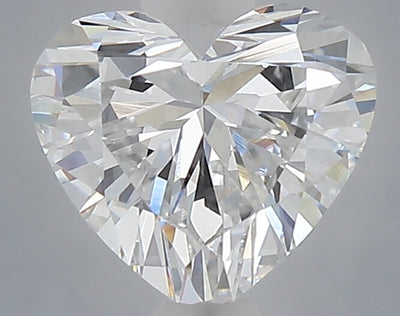 1.04 carat heart lab grown diamond D color VVS2 clarity
