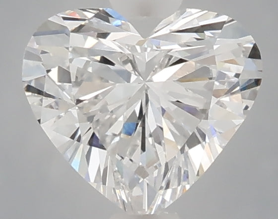 1.06 carat heart lab grown diamond E color VVS1 clarity