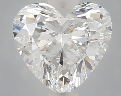 1.05 carat heart lab grown diamond D color VVS2 clarity