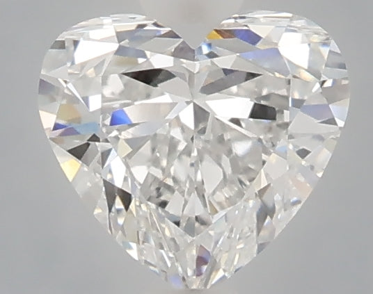 1.03 carat heart lab grown diamond E color VVS2 clarity