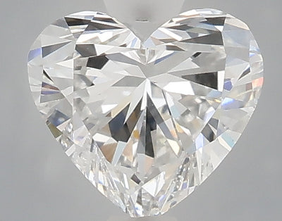 1.02 carat heart lab grown diamond E color VVS1 clarity