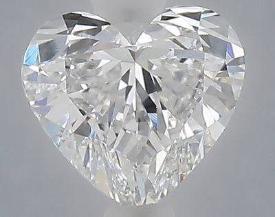 1.51 carat heart lab grown diamond D color VVS2 clarity