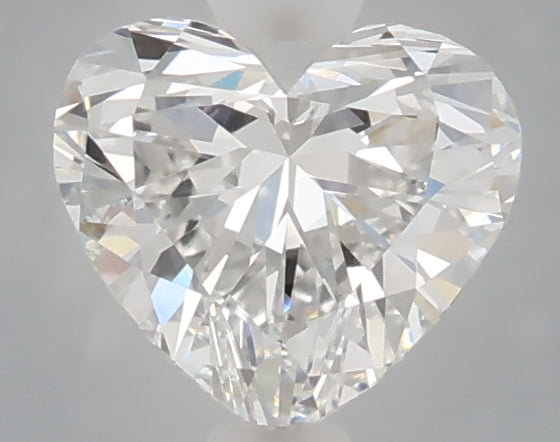 1.08 carat heart lab grown diamond E color VVS2 clarity