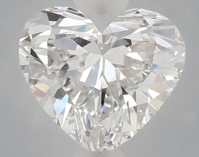1.08 carat heart lab grown diamond E color VVS2 clarity