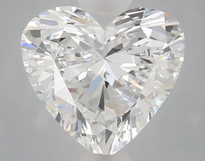 1.02 carat heart lab grown diamond D color VVS2 clarity