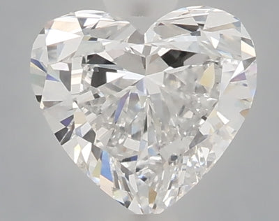 1.04 carat heart lab grown diamond D color VVS2 clarity