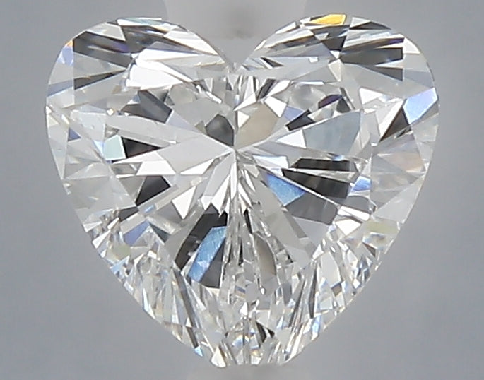 1.07 carat heart lab grown diamond E color VS1 clarity