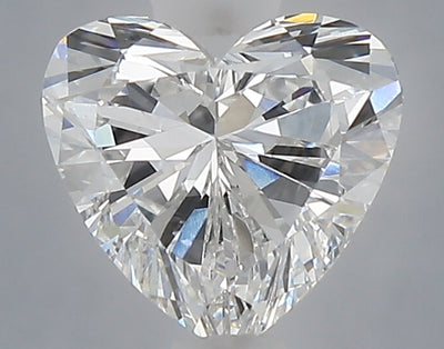 1.07 carat heart lab grown diamond E color VS1 clarity