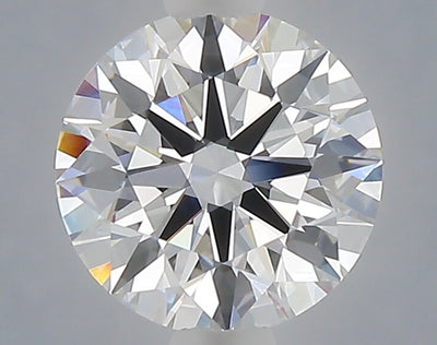 1.53 carat round lab grown diamond E color VVS1 clarity