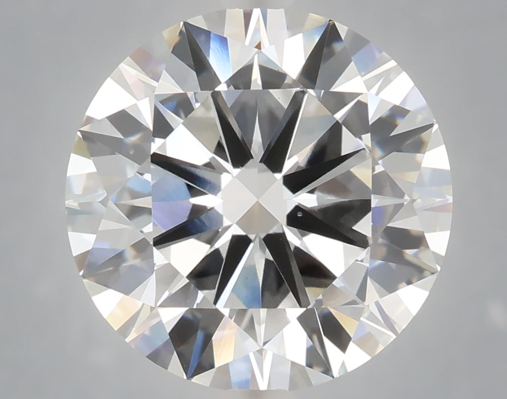 6.00 carat round lab grown diamond E color VS1 clarity