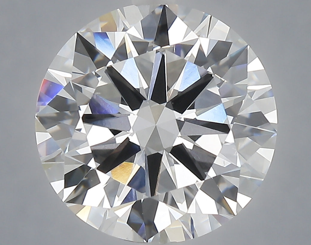 6.00 carat round lab grown diamond E color VS1 clarity